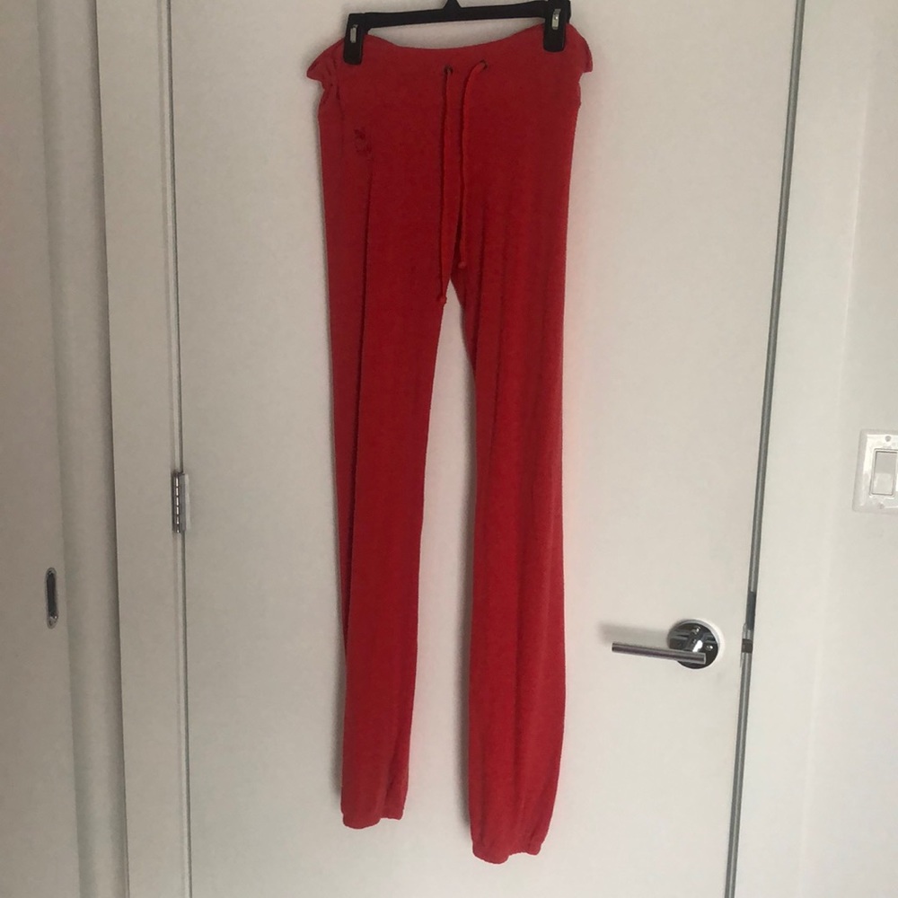 Red Wildfox Sweatpants